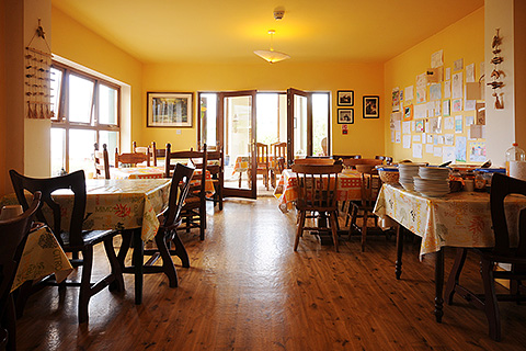 Mount Brandon Hostel, Cloghane. County Kerry | Main Dining Room